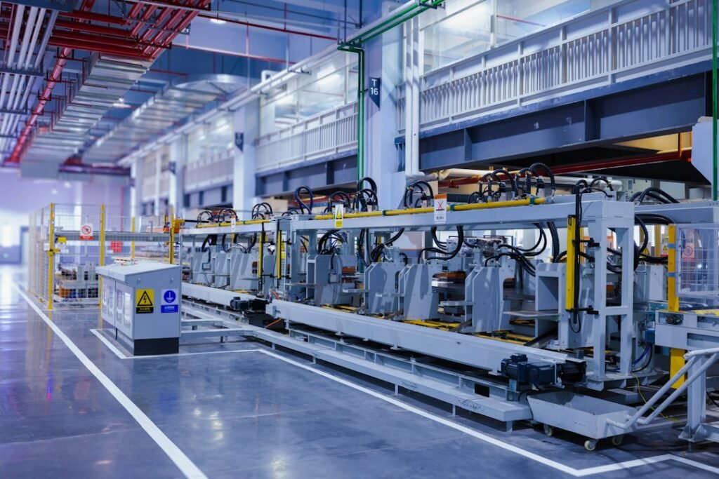 Automated manufacturing production line